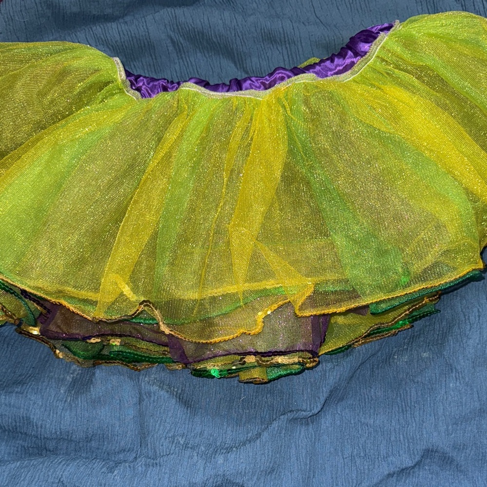 Colorful Layered Tutu Skirt